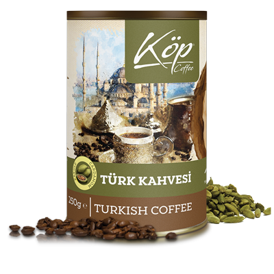 5. Turkish Coffee with Cardamom 250g Tin