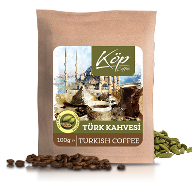 7. Turkish Coffee with Cardamom 100g Bag