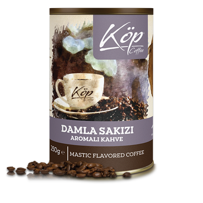 9. Mastic Flavored Coffee 250g Tin